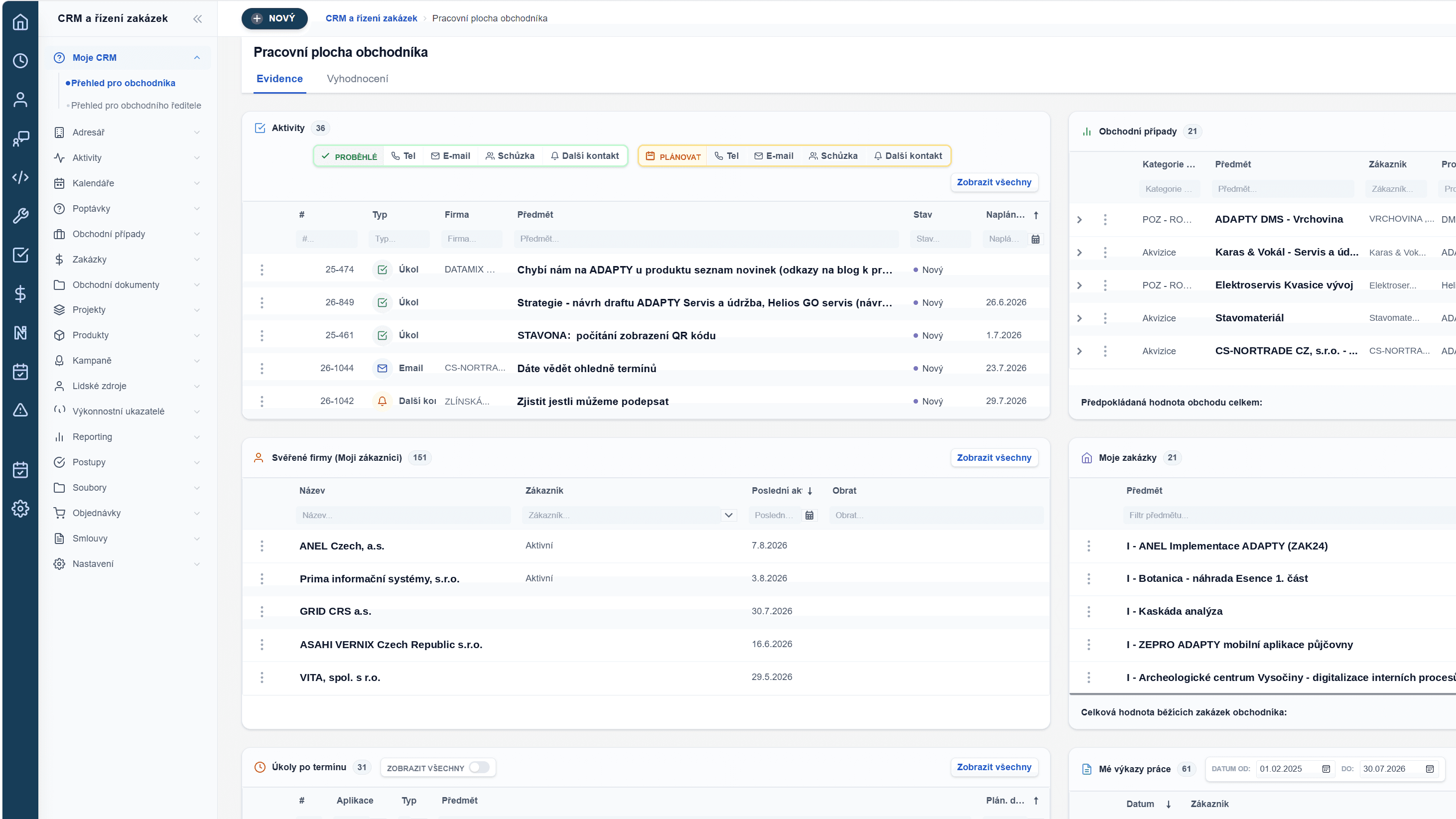 ADAPTY CRM 7