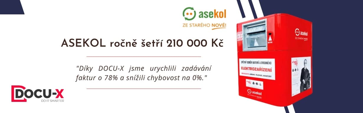 Docu-x „Vytěžování faktur“ 1