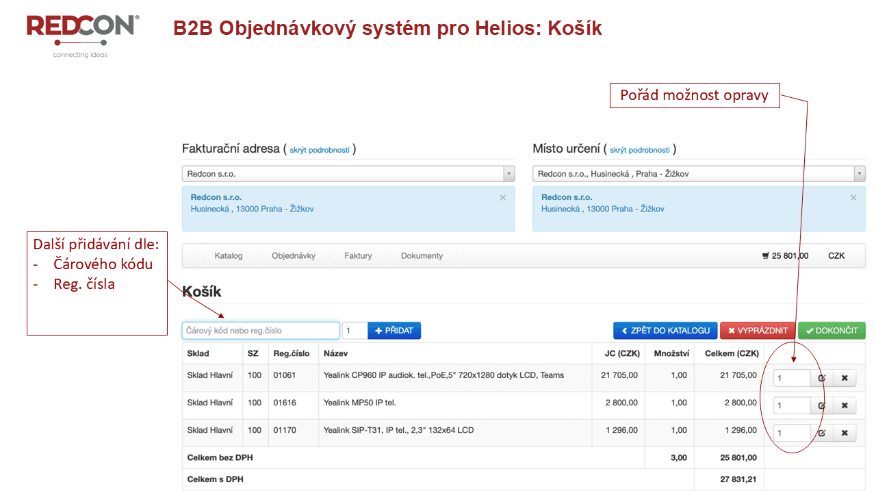 B2B objednávkový systém 5