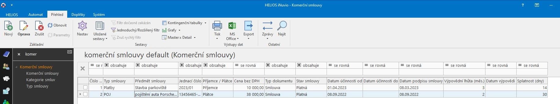 Komerčné zmluvy 2