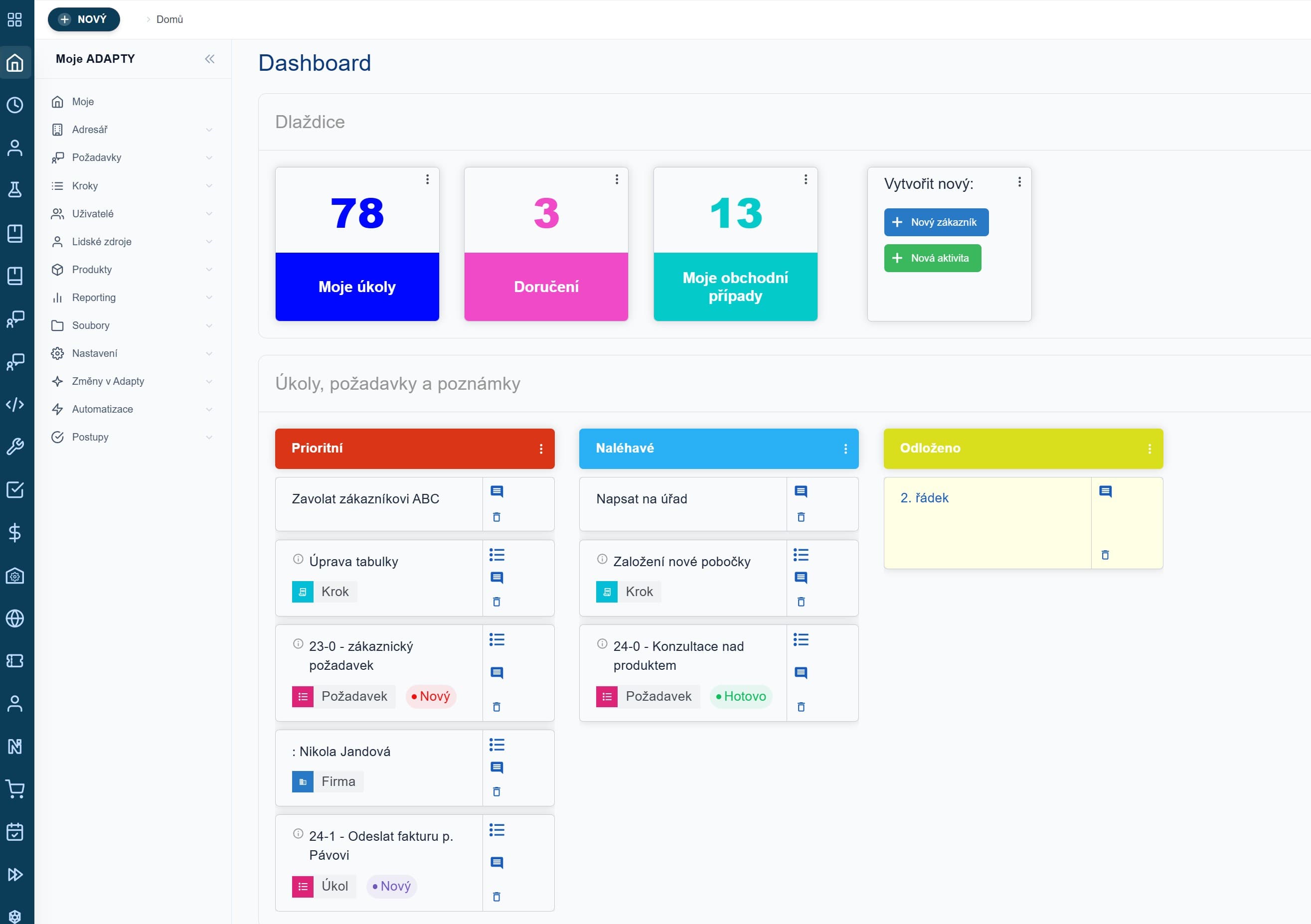 ADAPTY CRM 4