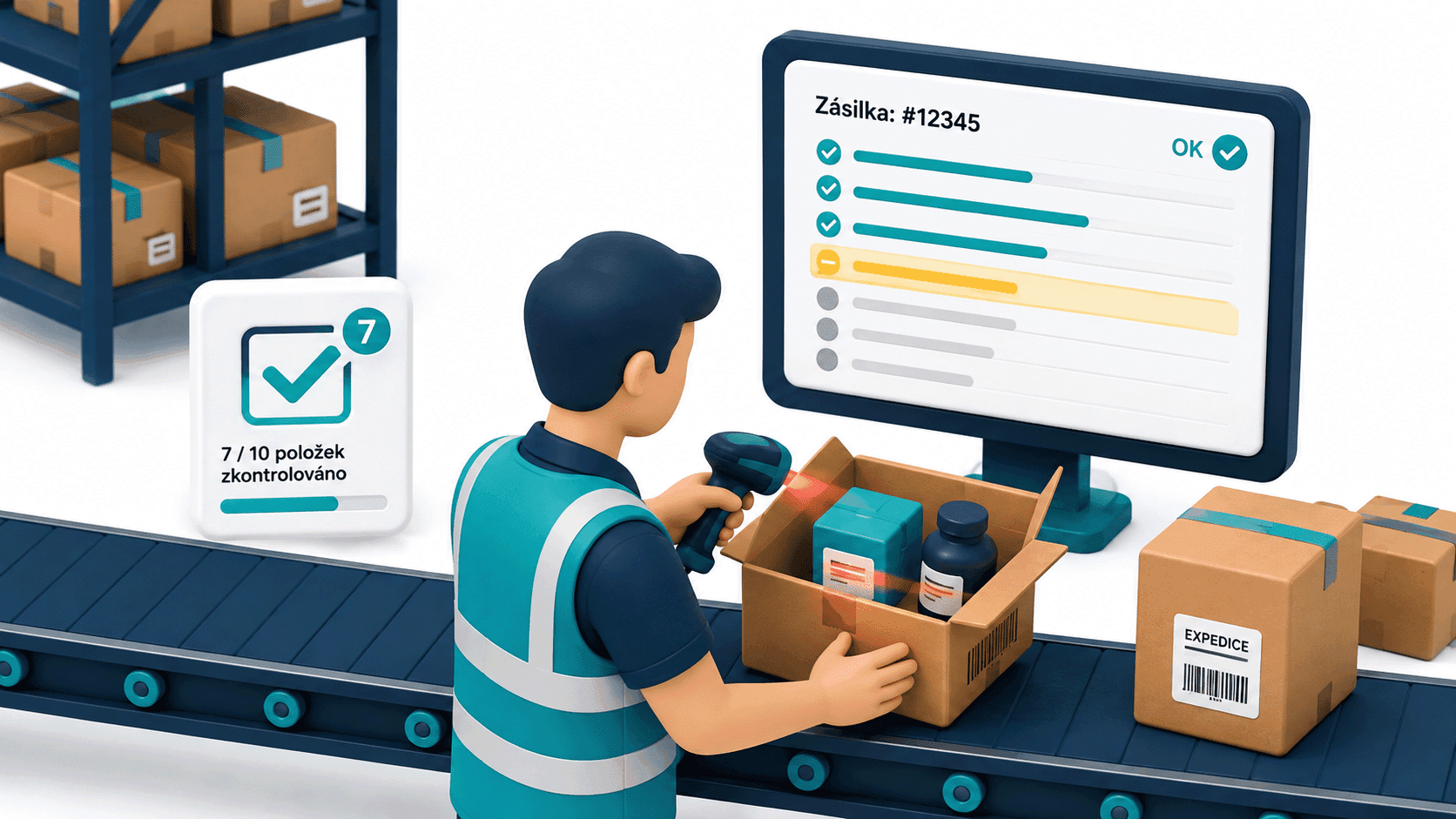 Outbound inspection of shipments 1