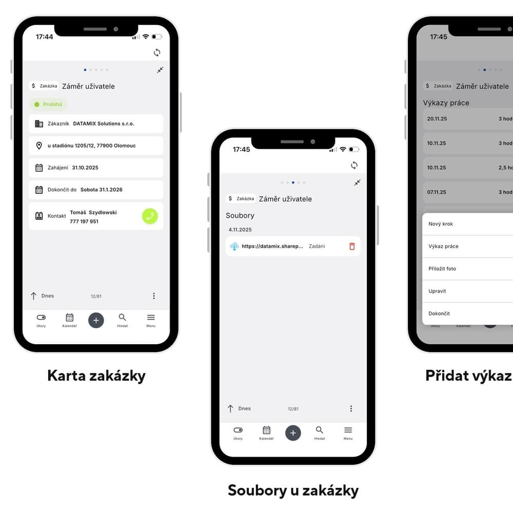 ADAPTY CRM & Zakázky 3